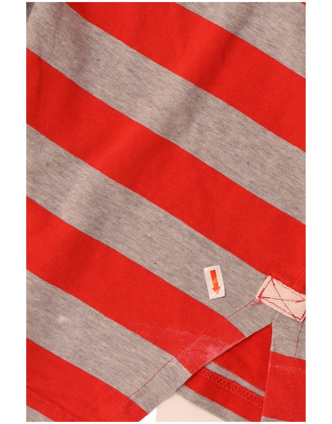 Wrangler Dame Oversized Top 3/4 ærme UK 10 Lille rød stribet