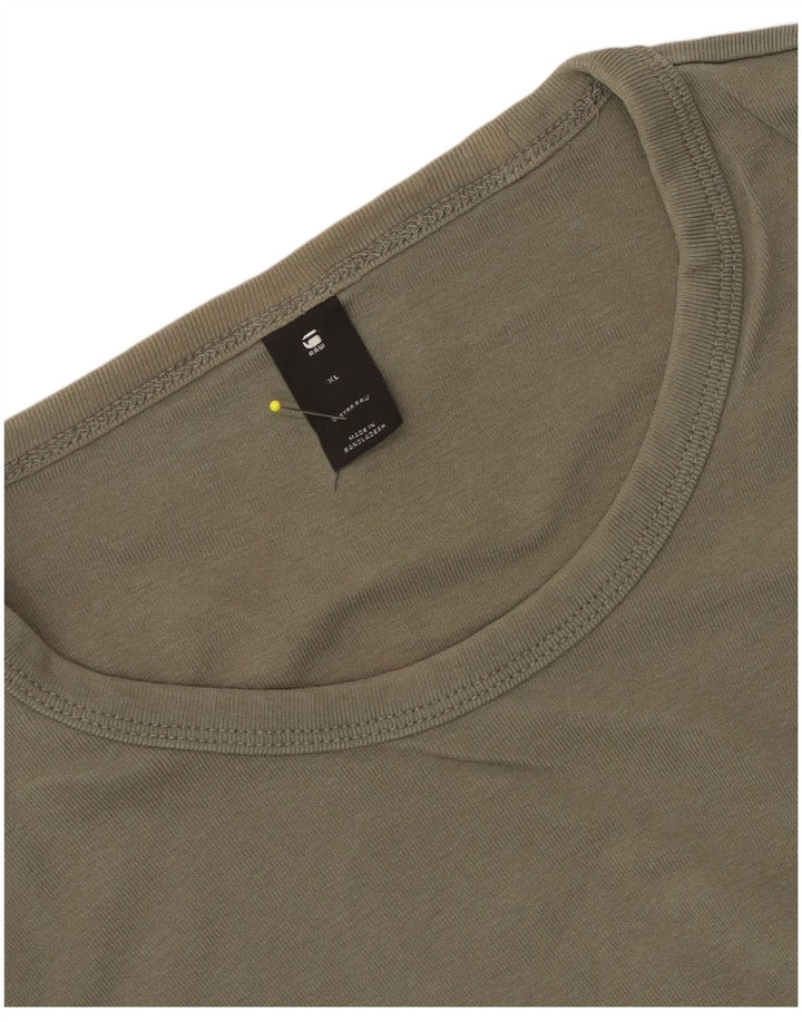 G-Star Dametop Langærmet UK 18 XL Khaki