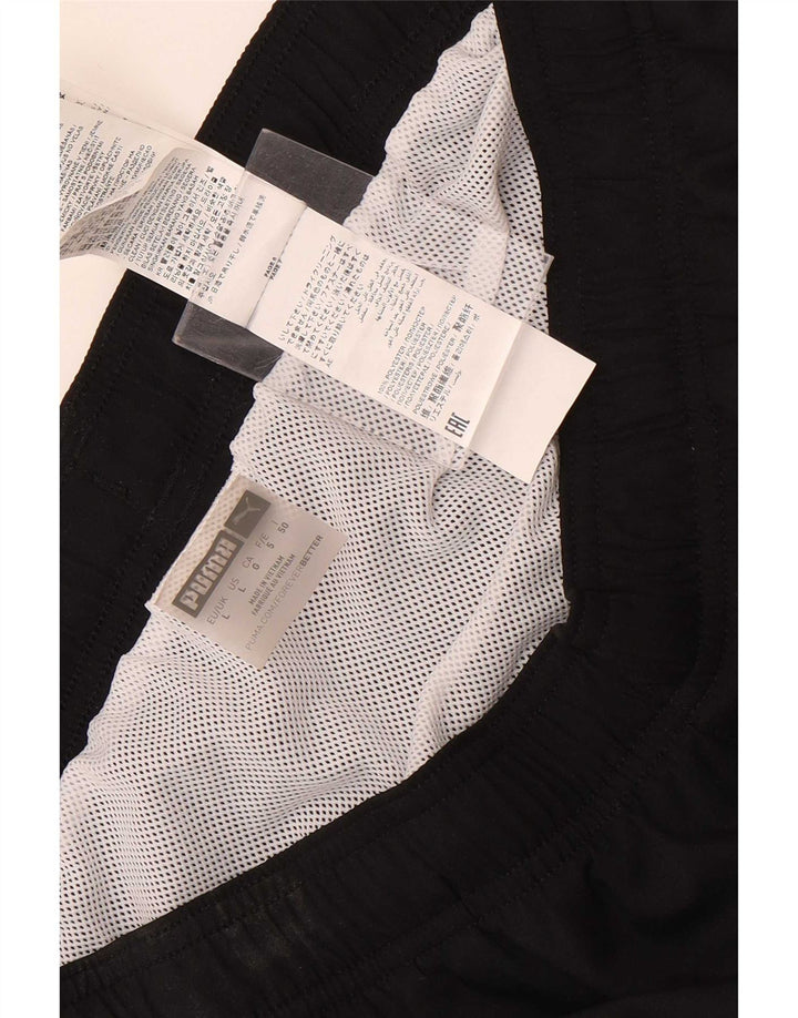 Puma Badeshorts til mænd, store sorte polyester
