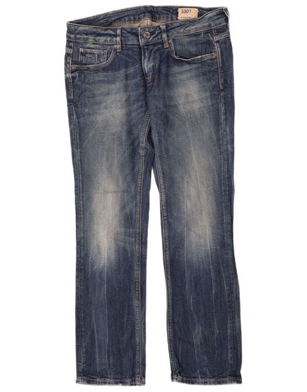 G-Star lige jeans til kvinder W30 L30 blå bomuld