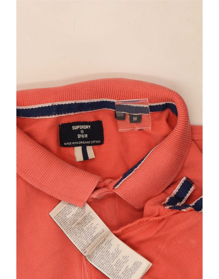 Superdry Poloshirt til mænd Medium Pink Bomuld