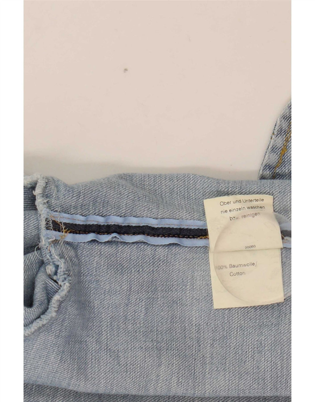 Antonette Dame denimjakke UK 18 XL Blå Bomuld