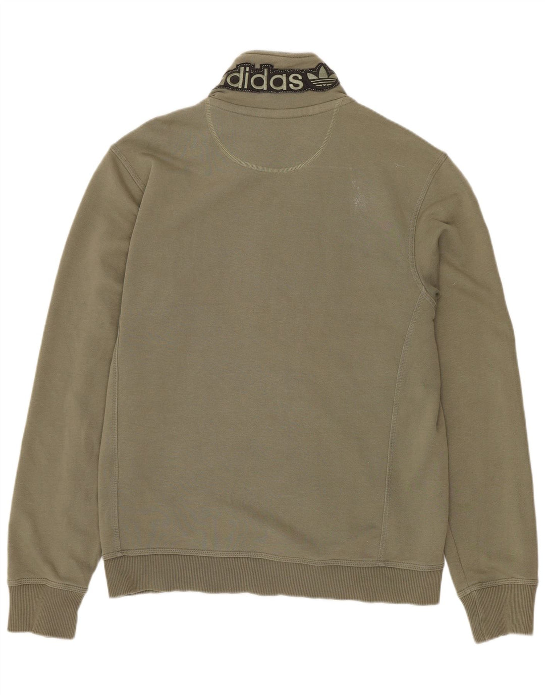 ADIDAS Grafisk træningsdragt topjakke til kvinder UK 16 Large Khaki