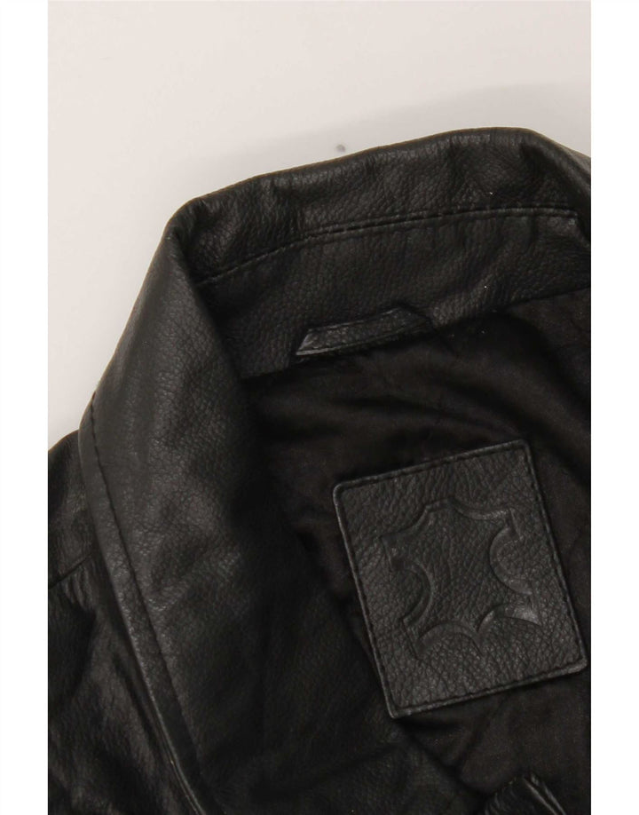 Vintage herre læderjakke UK 40 Large Black