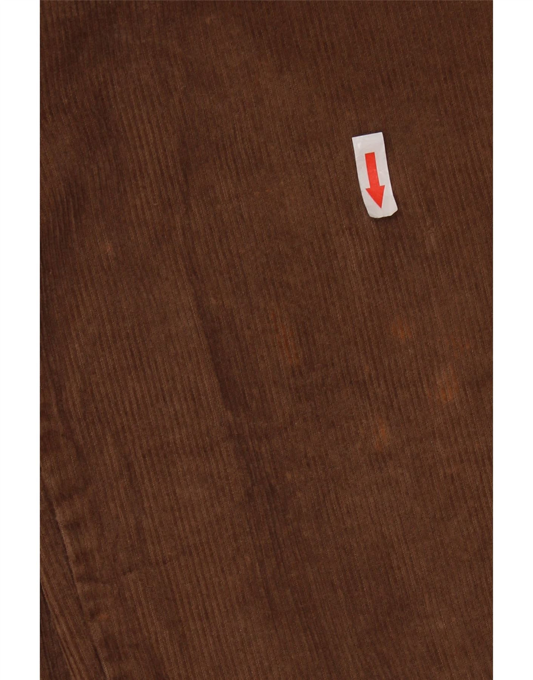 IZOD Lige fløjlsbukser til mænd W38 L34 brun bomuld