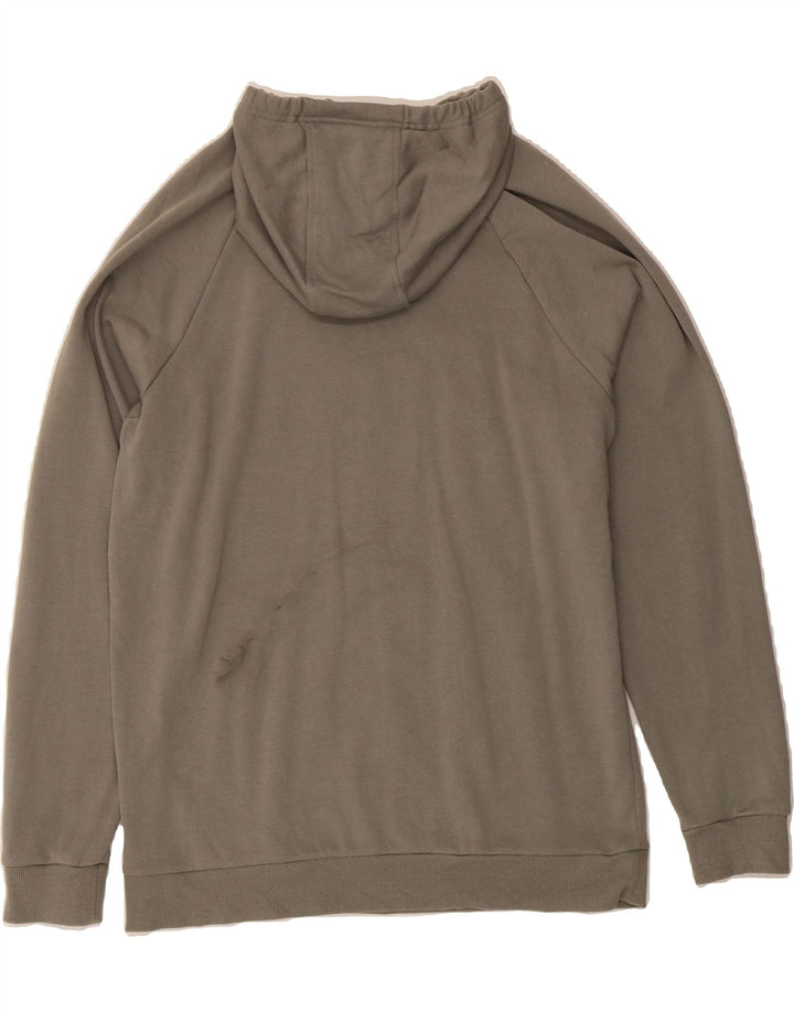UNDER ARMOUR Mens Graphic Hoodie Jumper Medium Grey Vintage Under Armour and Second-Hand Under Armour from Messina Hembry 