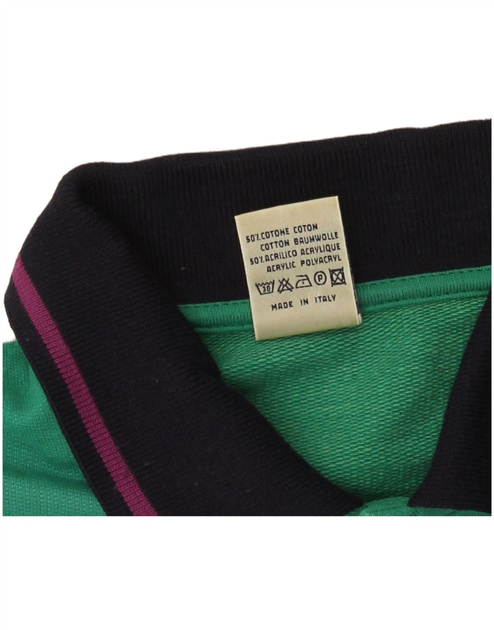 Campagnolo Herre Sweatshirt Jumper UK 40 Medium Turkis Colourblock
