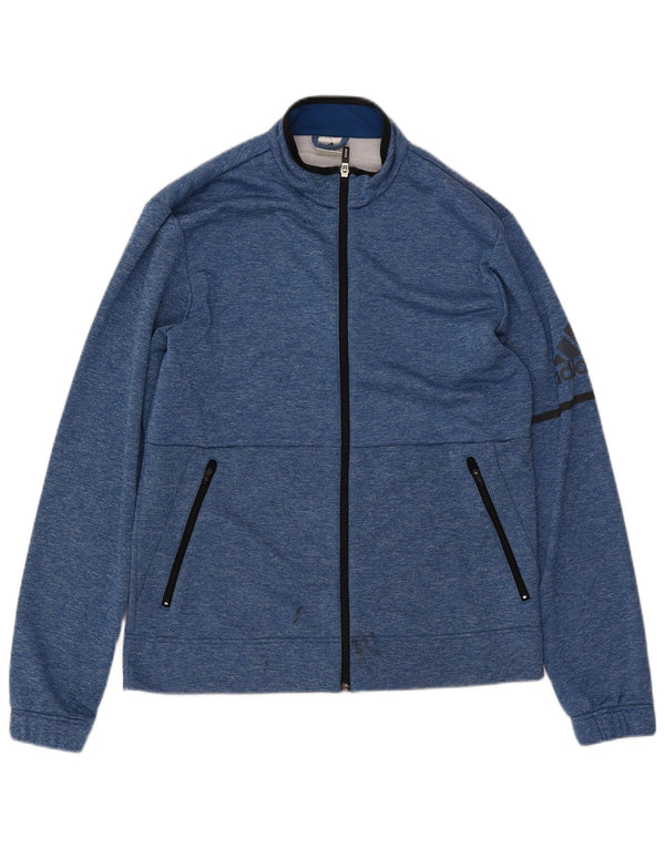 ADIDAS Træningsdragt til mænd, topjakke UK 40/42 Medium Blue