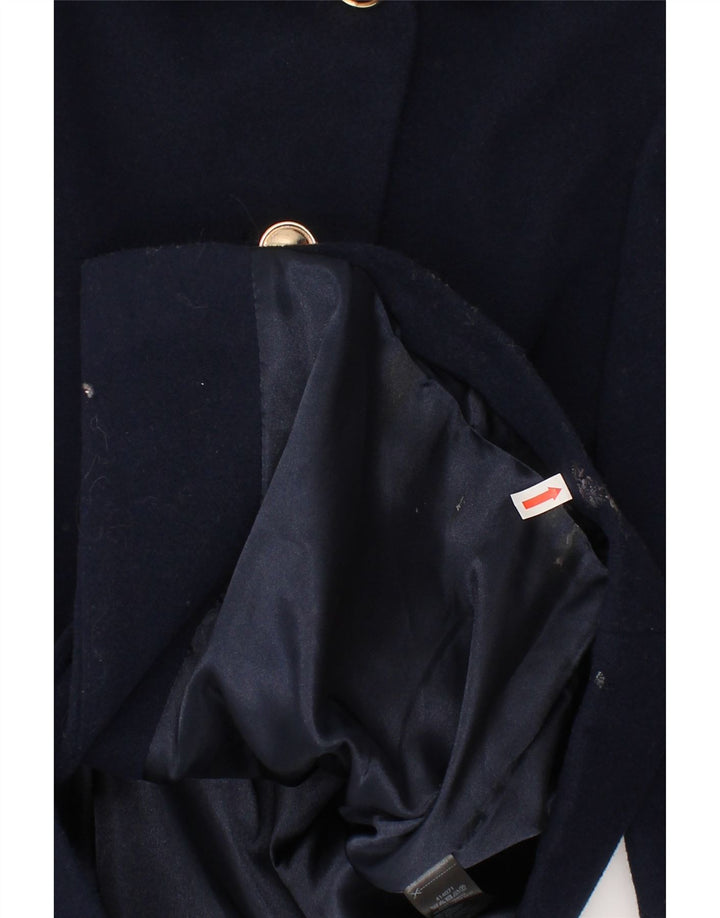 Monsoon piger overfrakke 7-8 år marineblå polyester