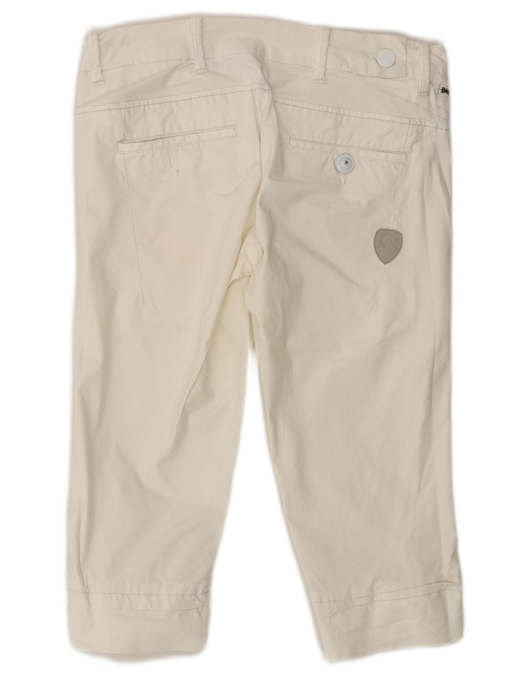 G-Star Bermuda Shorts til kvinder W26 Små hvide bomuld