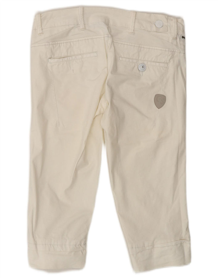 G-Star Bermuda Shorts til kvinder W26 Små hvide bomuld