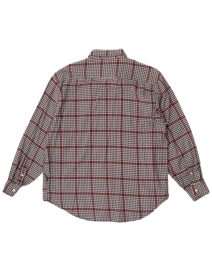 Lee Herreskjorte Stor Grå Gingham Bomuld