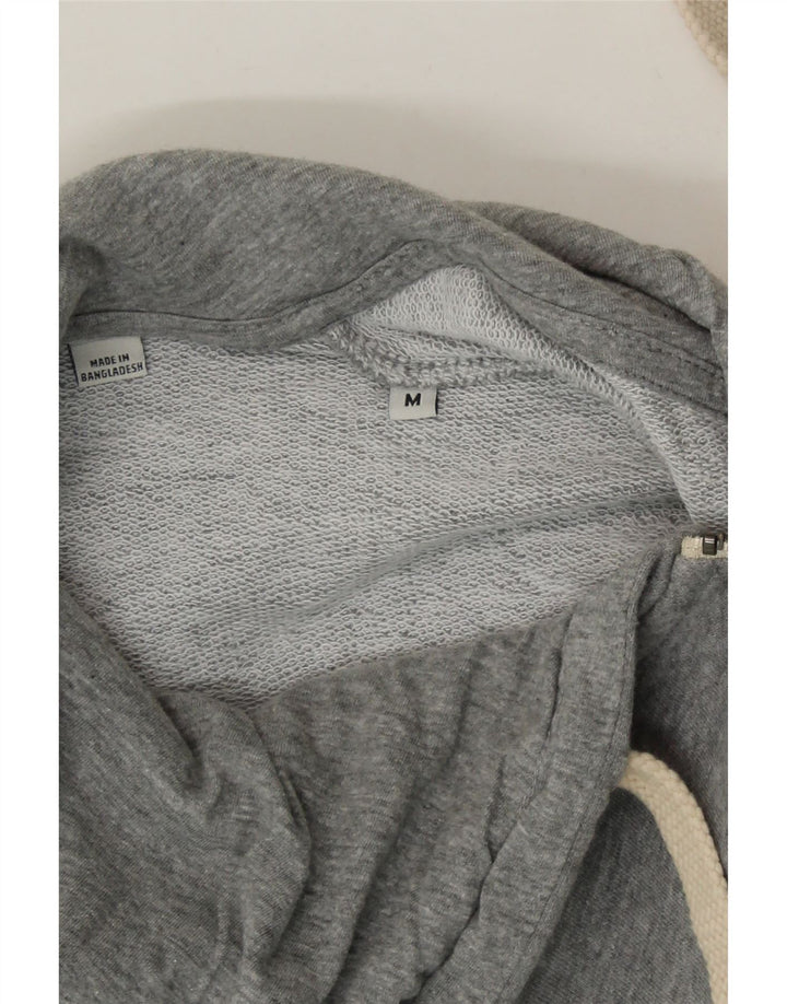 JACK & JONES Mens Zip Hoodie Sweater Medium Grey Cotton Vintage Jack & Jones and Second-Hand Jack & Jones from Messina Hembry 