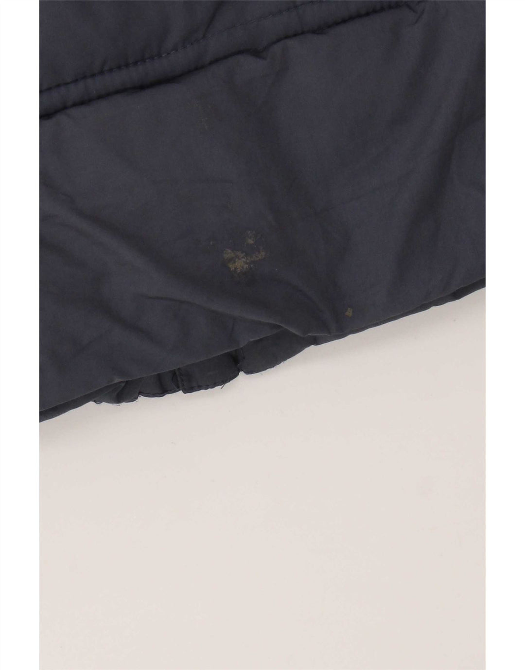 Weird Fish Womens Polstret Gilet UK 14 Large Navy Blue Polyester