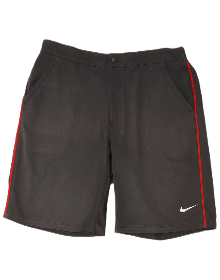 NIKE Dri Fit sportsshorts til mænd, store grå polyester