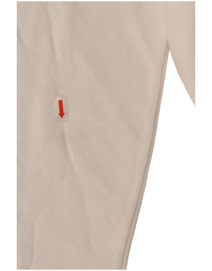 Ben Sherman Herre Grafisk Sweatshirt Jumper Medium Hvid Bomuld