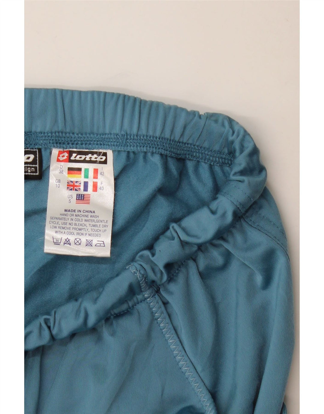 LOTTO Træningsdragtsbukser til kvinder UK 10 Small Blue Polyester