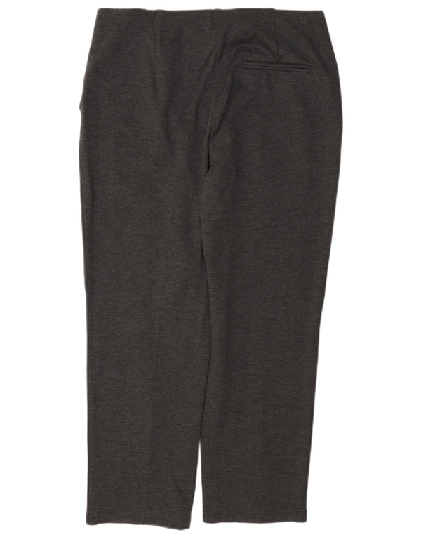 Marks & Spencer Lige fritidsbukser til kvinder UK 14 Large W34 L27 Grå