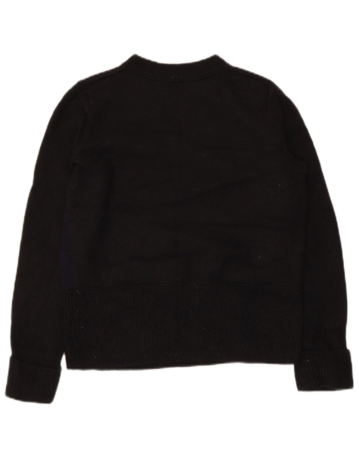 Cos Dame sweater med rund hals DK 10 Lille sort uld