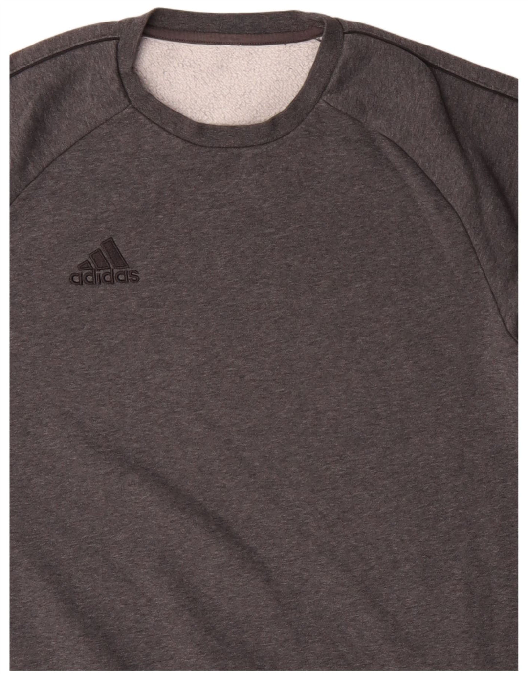 Adidas Sweatshirt til mænd, lille grå bomuld