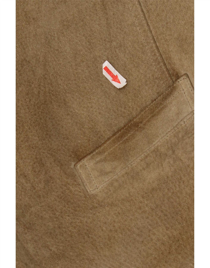 Pionier Herre ruskindsvest Medium Khaki