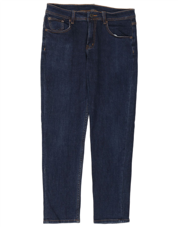 Levi's Slim Jeans til mænd W32 L27 marineblå bomuld