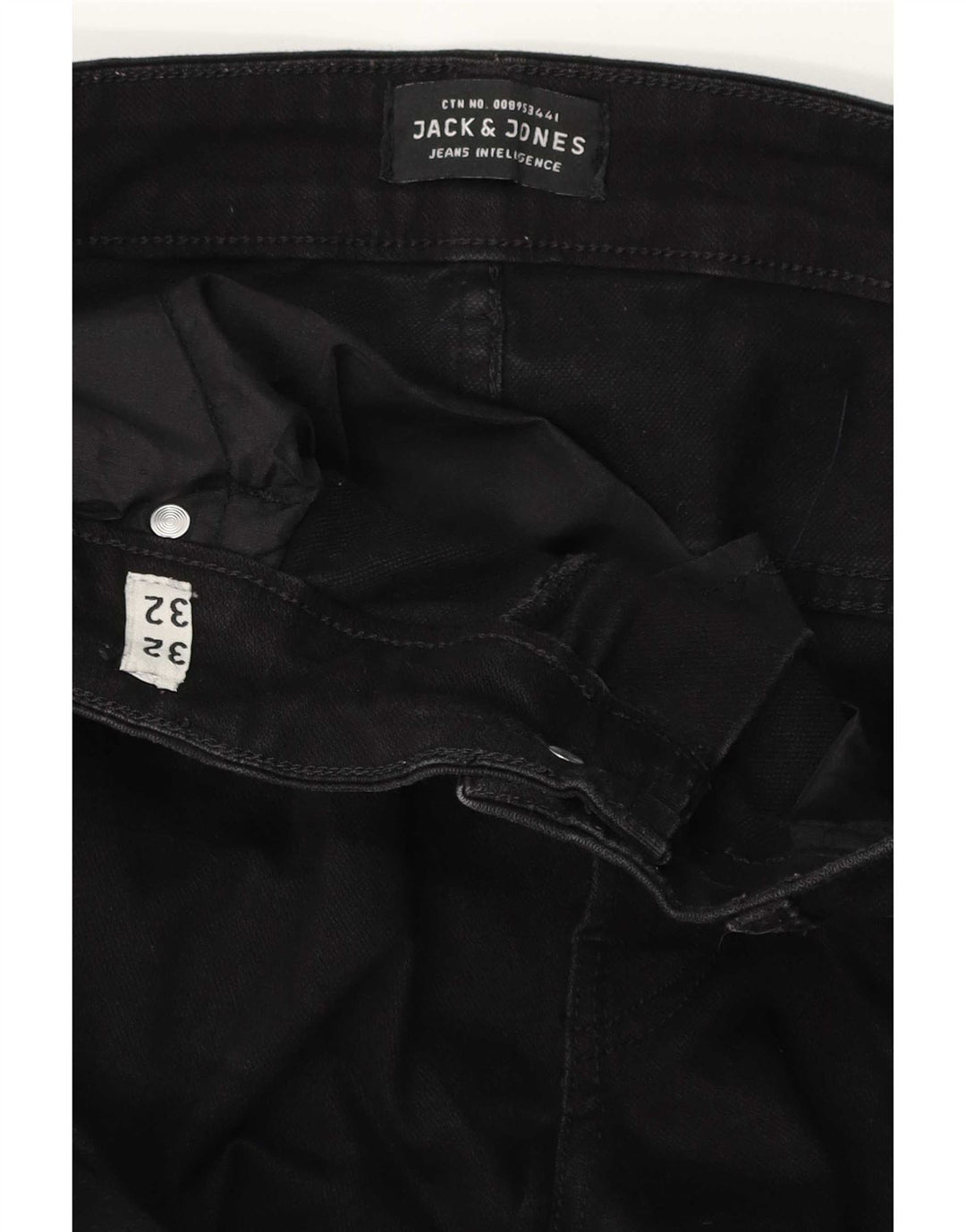 Jack & Jones Slim Jeans til mænd W32 L32 Sort