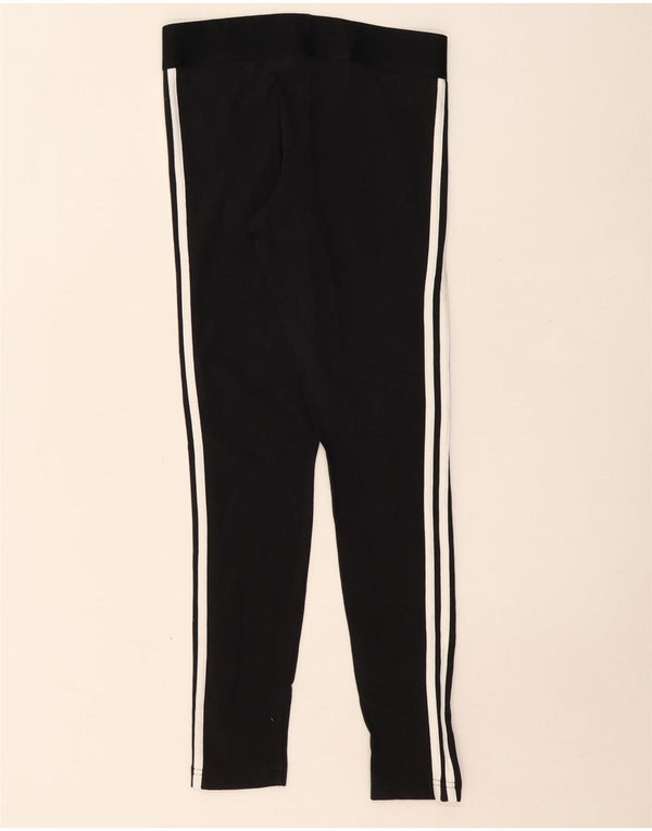 ADIDAS Womens Leggings UK 8/10 Small Black