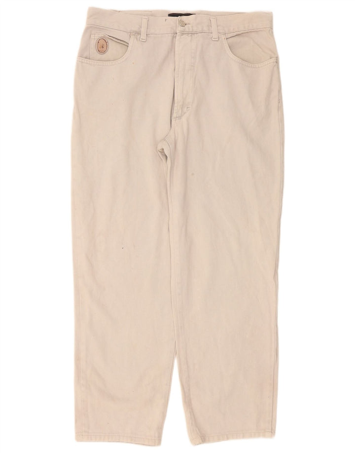 Trussardi Herre Tapered Jeans W34 L29 Beige