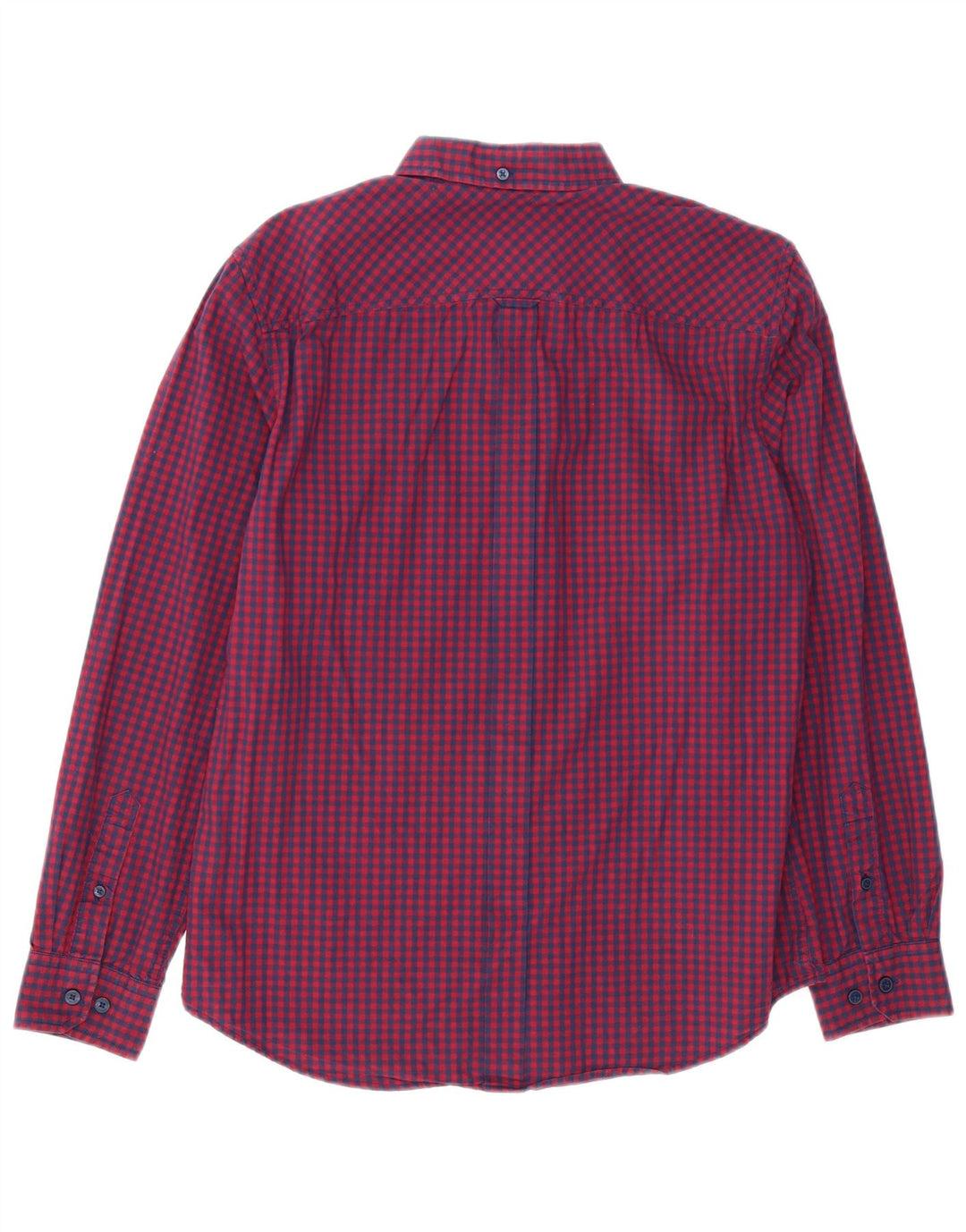 BEN SHERMAN Herreskjorte Medium Rød Gingham Bomuld