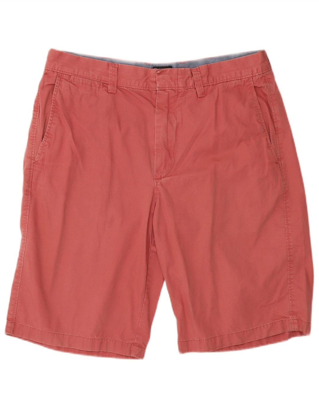 J. CREW Herre Club Chino Shorts W31 Medium Rød Bomuld