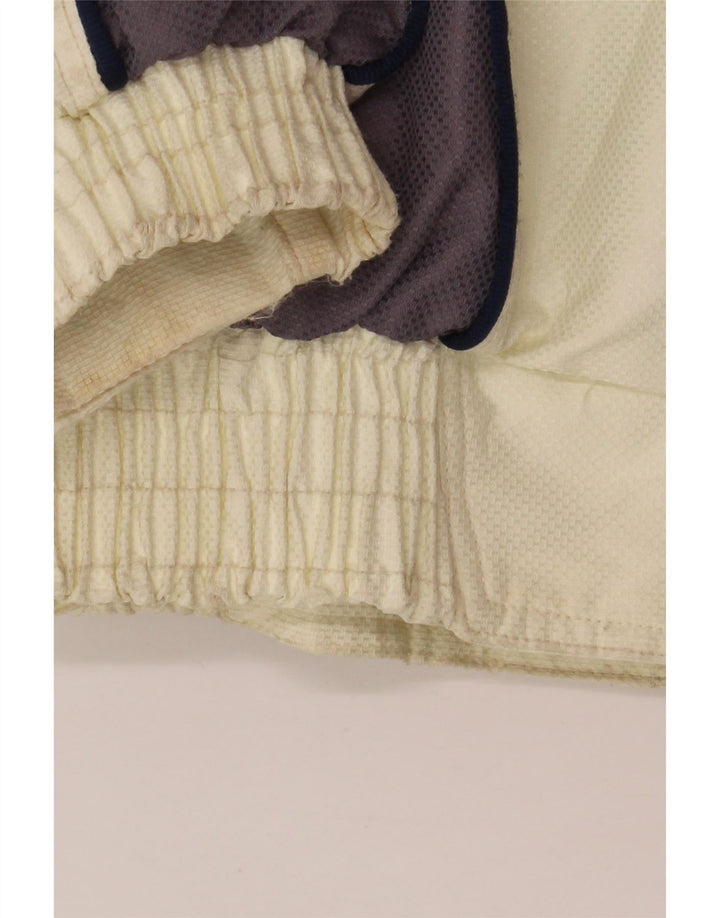 Gierre Skijakke med hætte til mænd IT 48 Medium Off White Colourblock Polyester