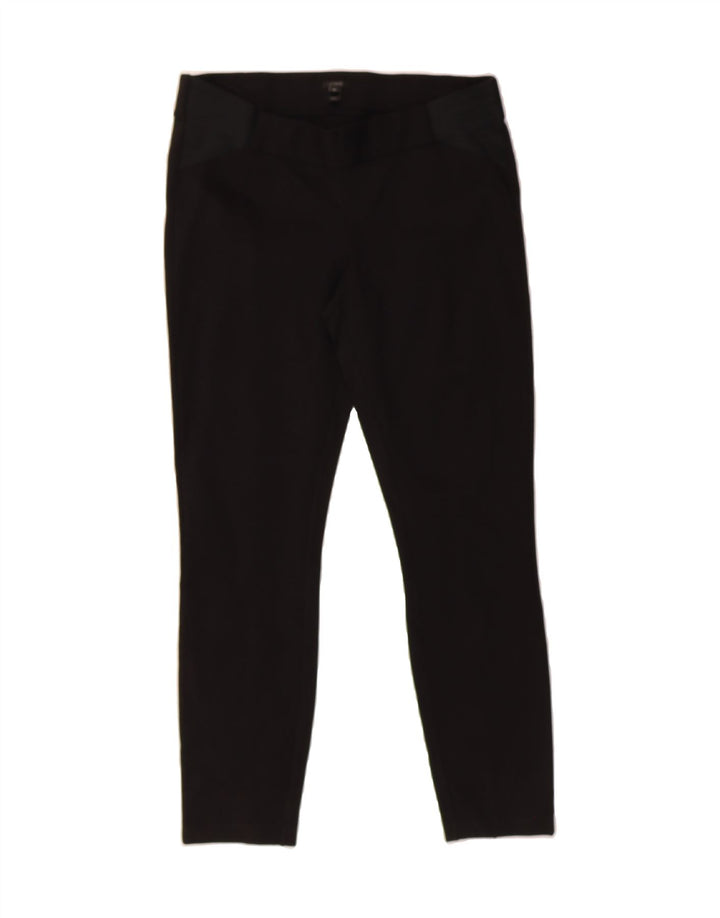 J. CREW Womens Slim Chino Trousers US 8 Medium W30 L26 Black Viscose Vintage J. Crew and Second-Hand J. Crew from Messina Hembry 