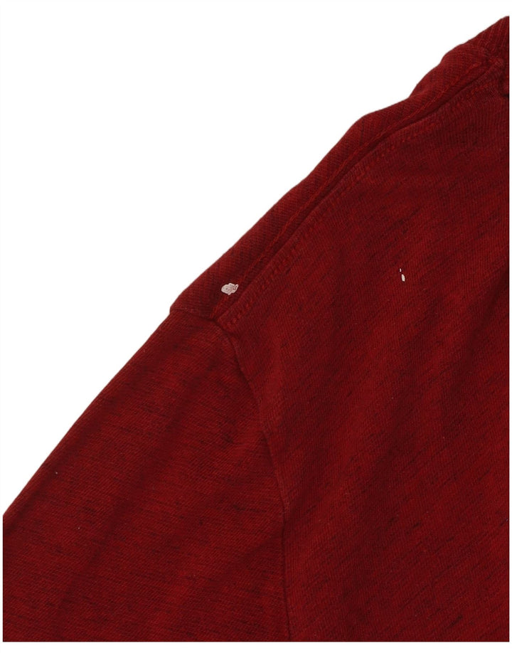 Superdry Grafisk T-shirt til mænd, medium rød bomuld