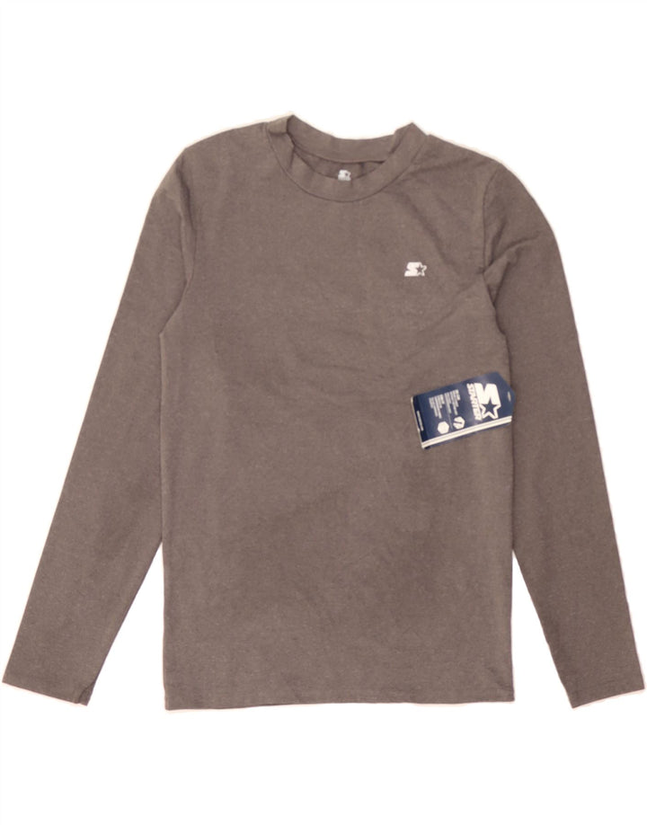 STARTER Boys Top Long Sleeve 14-15 Years XL Grey Polyester Vintage Starter and Second-Hand Starter from Messina Hembry 