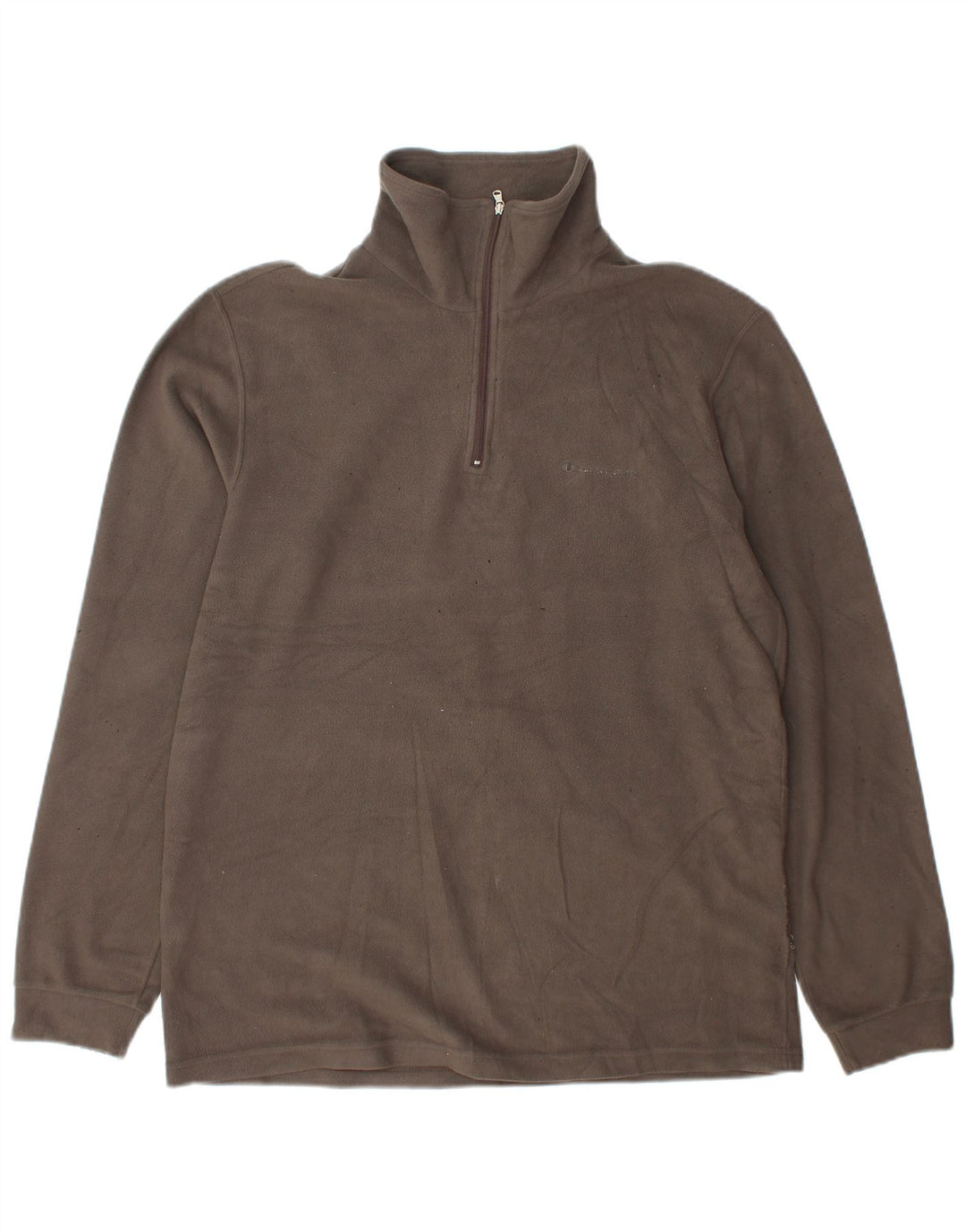 Champion herre lynlås-hals fleece jumper stor grå