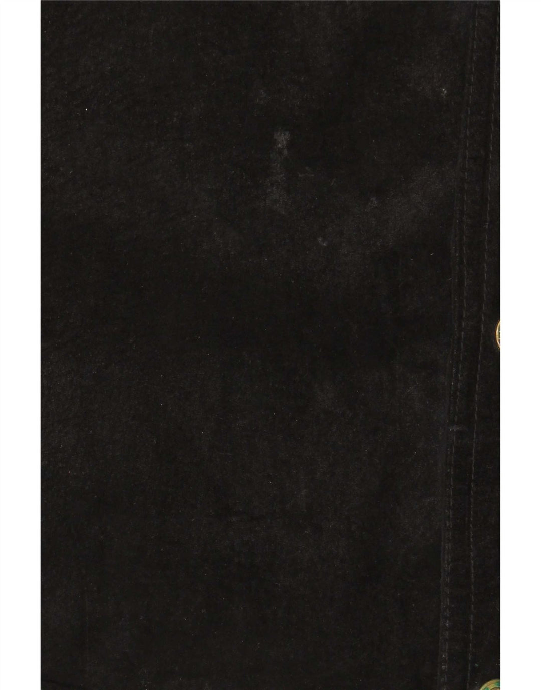 Pionier herre ruskind vest 4XL sort
