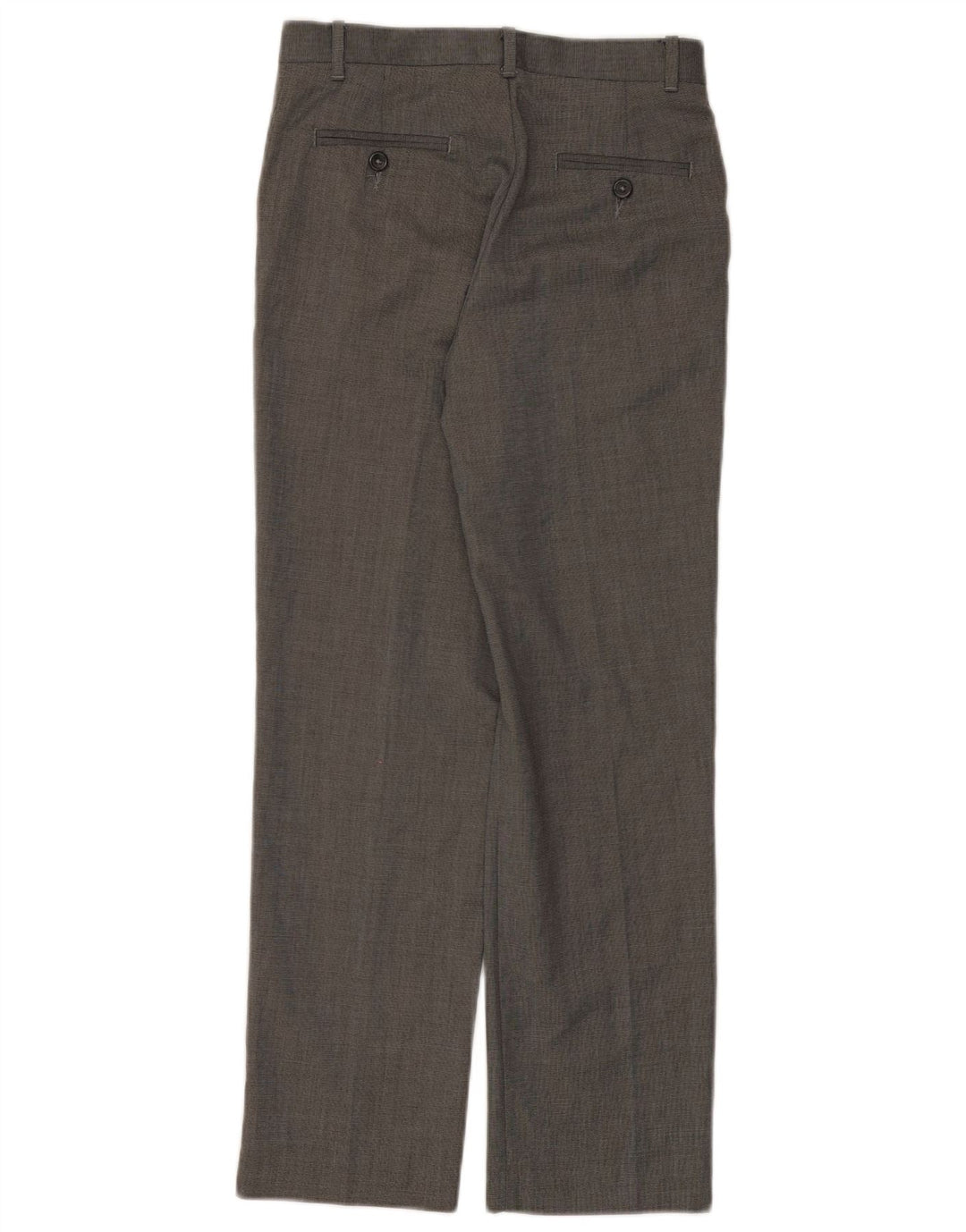 IZOD Boys Straight Chino Trousers 13-14 Years W26 L27 Grey Polyester