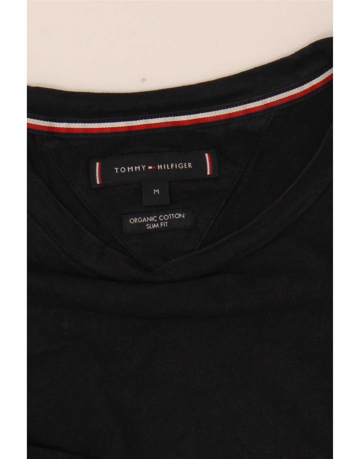 Tommy Hilfiger Herre Slim Fit Grafisk T-Shirt Top Medium Navy Blue