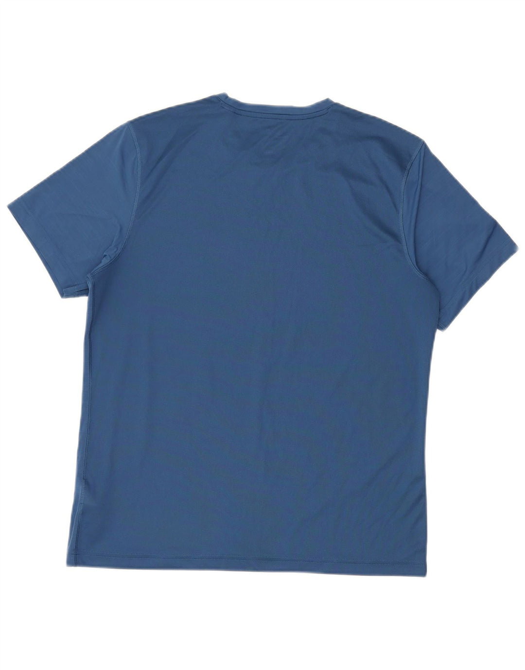 Reebok Herre T-Shirt Top Stor Blå Polyester