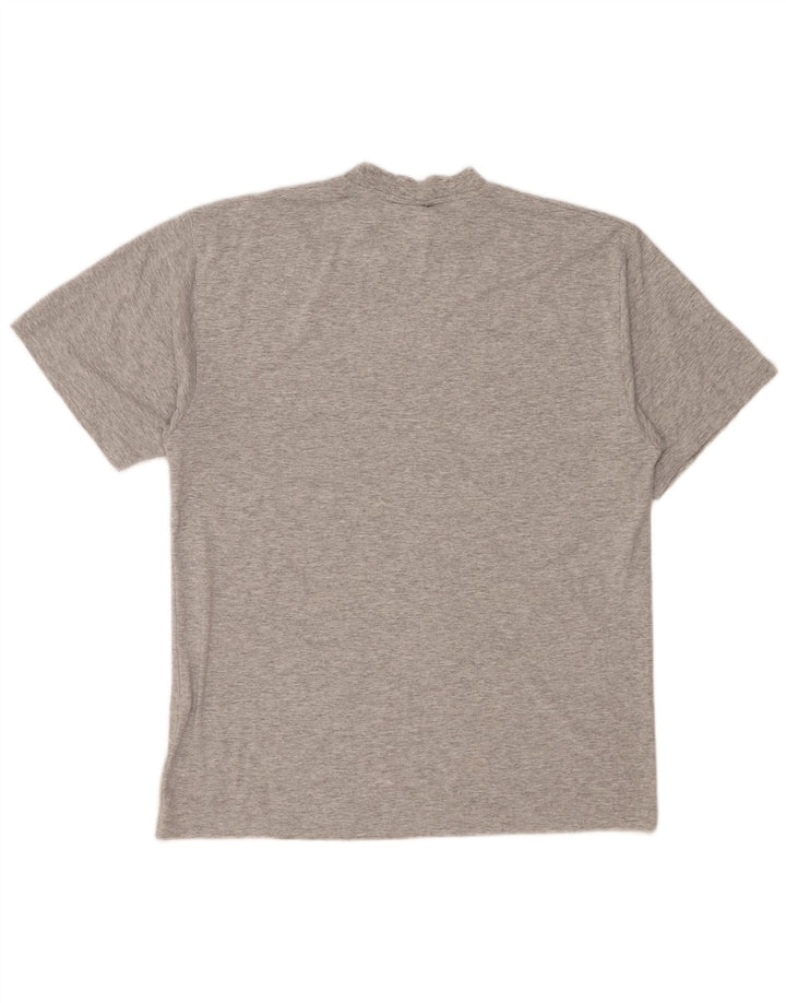 Wrangler Herre T-shirt Top Medium Grey Flecked Bomuld