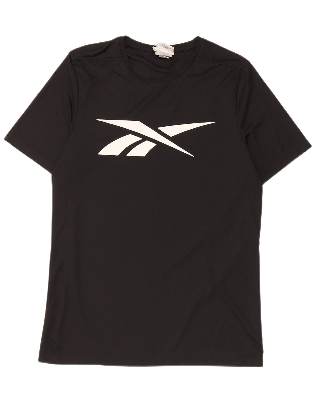 Reebok Herre grafisk T-shirt Top Medium Sort Polyester