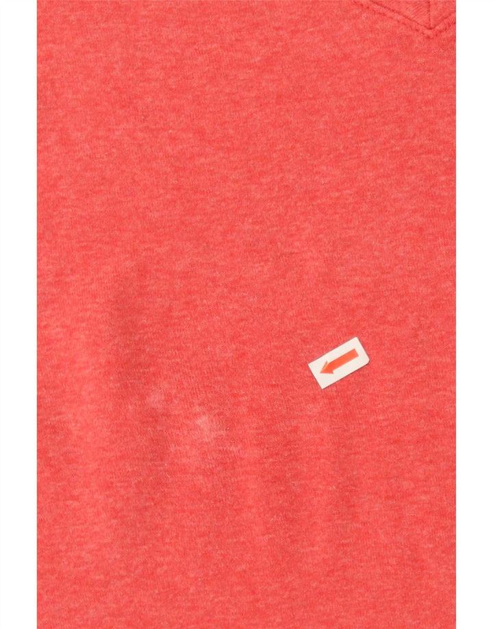 EDDIE BAUER Womens T-Shirt Top UK 10 Small Pink Cotton Vintage Eddie Bauer and Second-Hand Eddie Bauer from Messina Hembry 