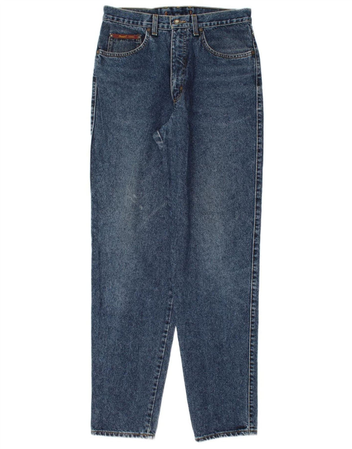 Wrangler herre tilspidsede jeans W33 L34 blå bomuld