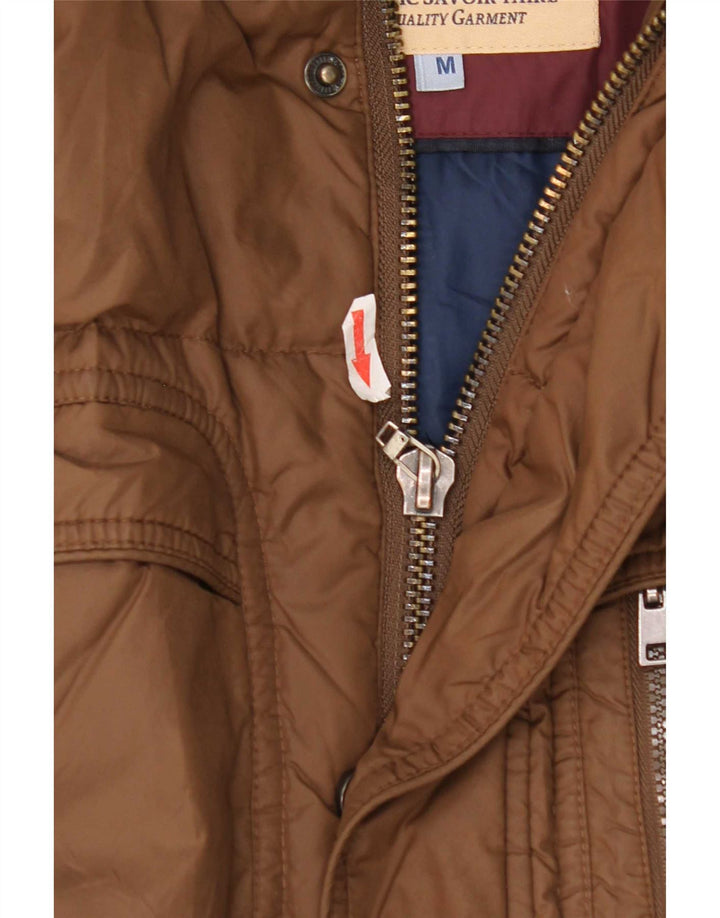 Harmont & Blaine Herre hættepolstret jakke UK 38 Medium Brown