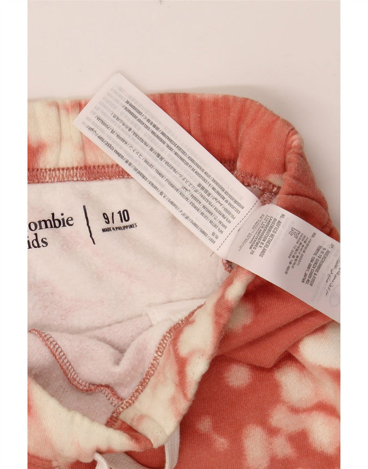 ABERCROMBIE & FITCH Sportshorts til piger 9-10 år Pink Tie Dye Bomuld