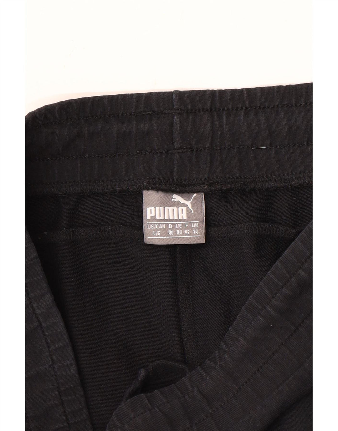 Puma Dame Cargo Træningsdragt Bukser UK 14 Large Sort