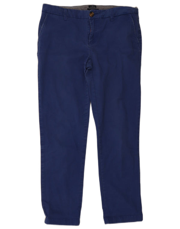 Tommy Hilfiger Dame Crop Slim Chino Bukser US 8 Medium W34 L28 Blå