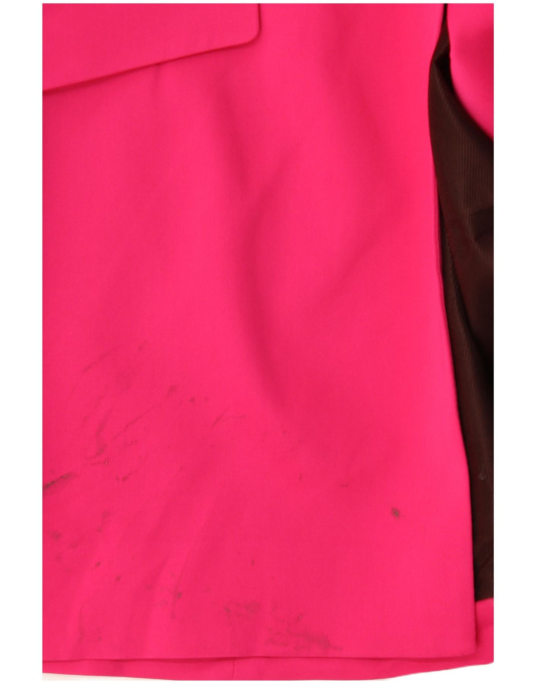 Zara Dame 2 Button Blazer Jacket UK 12 Medium Pink Viscose