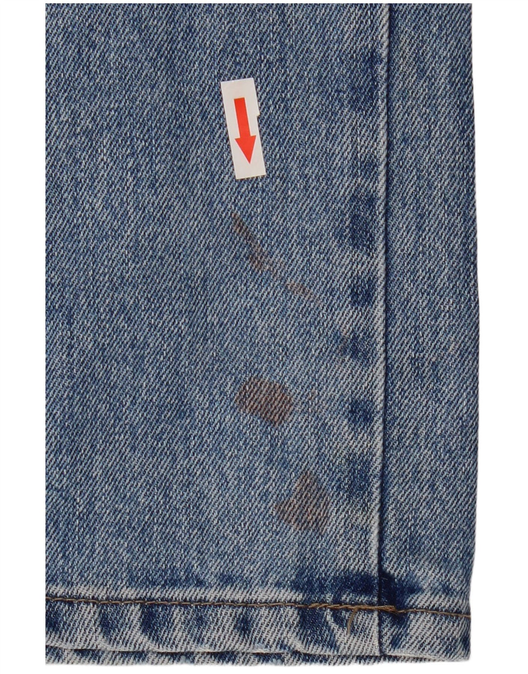Wrangler Straight Jeans til mænd W32 L32 blå bomuld